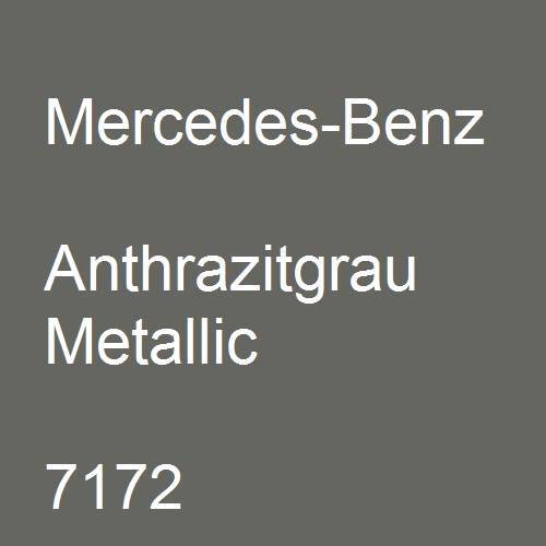 Mercedes-Benz, Anthrazitgrau Metallic, 7172.